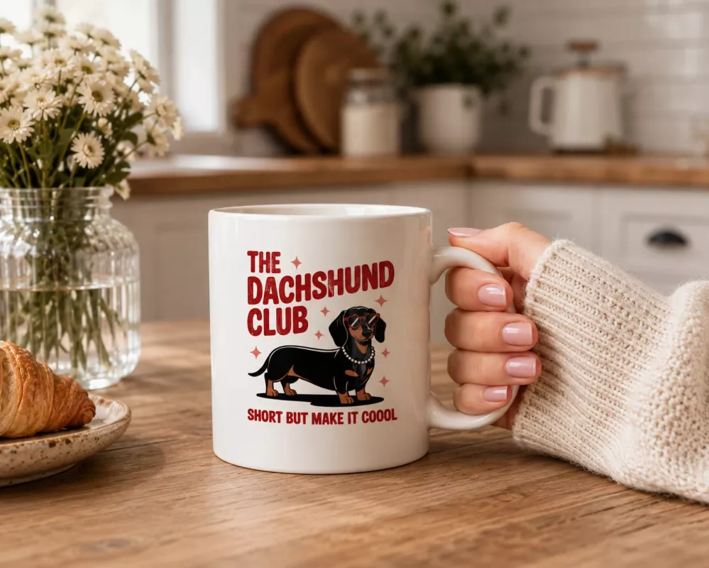 SOSİS KÖPEK BASKILI KUPA BARDAK