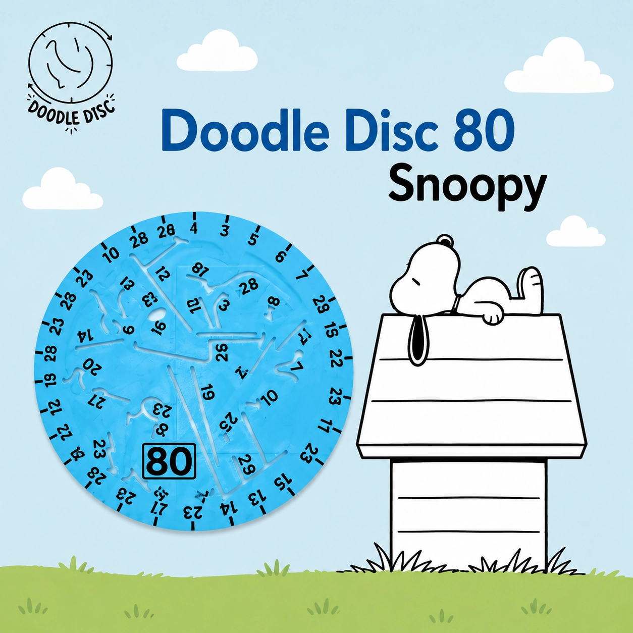 SNOOPY DOODLE DISC