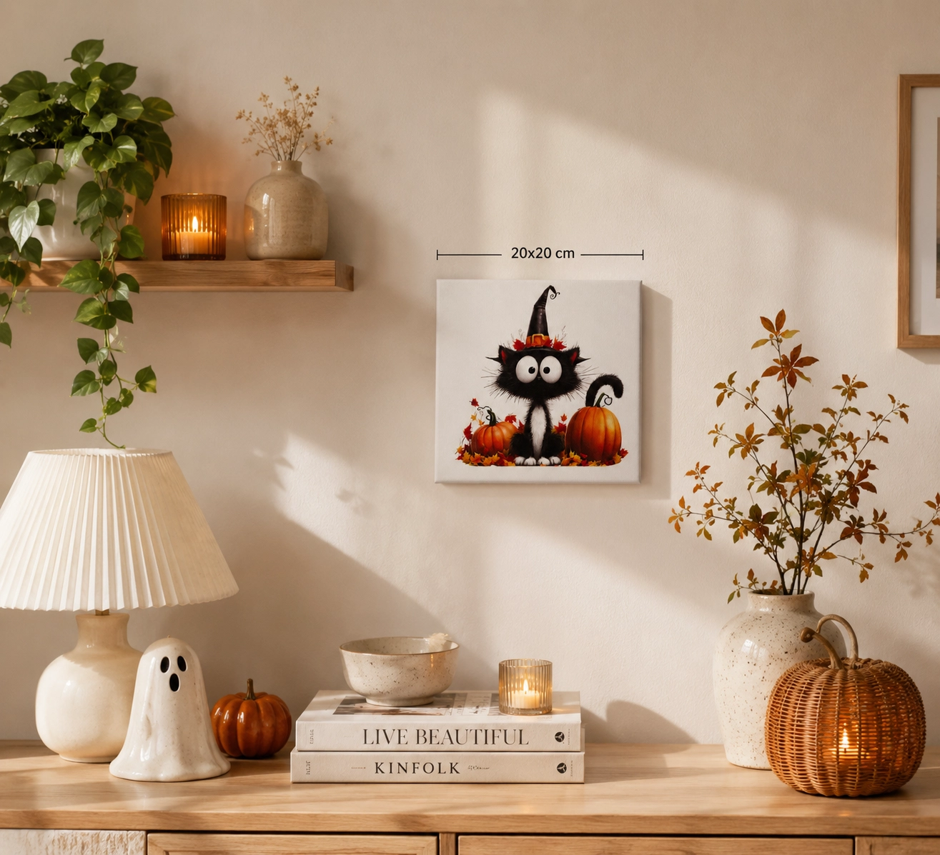 KEDİ CANVAS TABLO