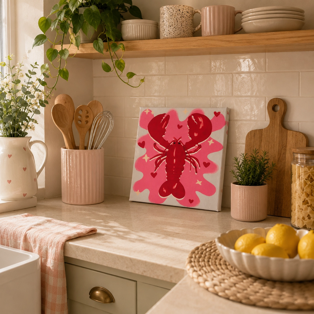 YENGEÇ CANVAS TABLO