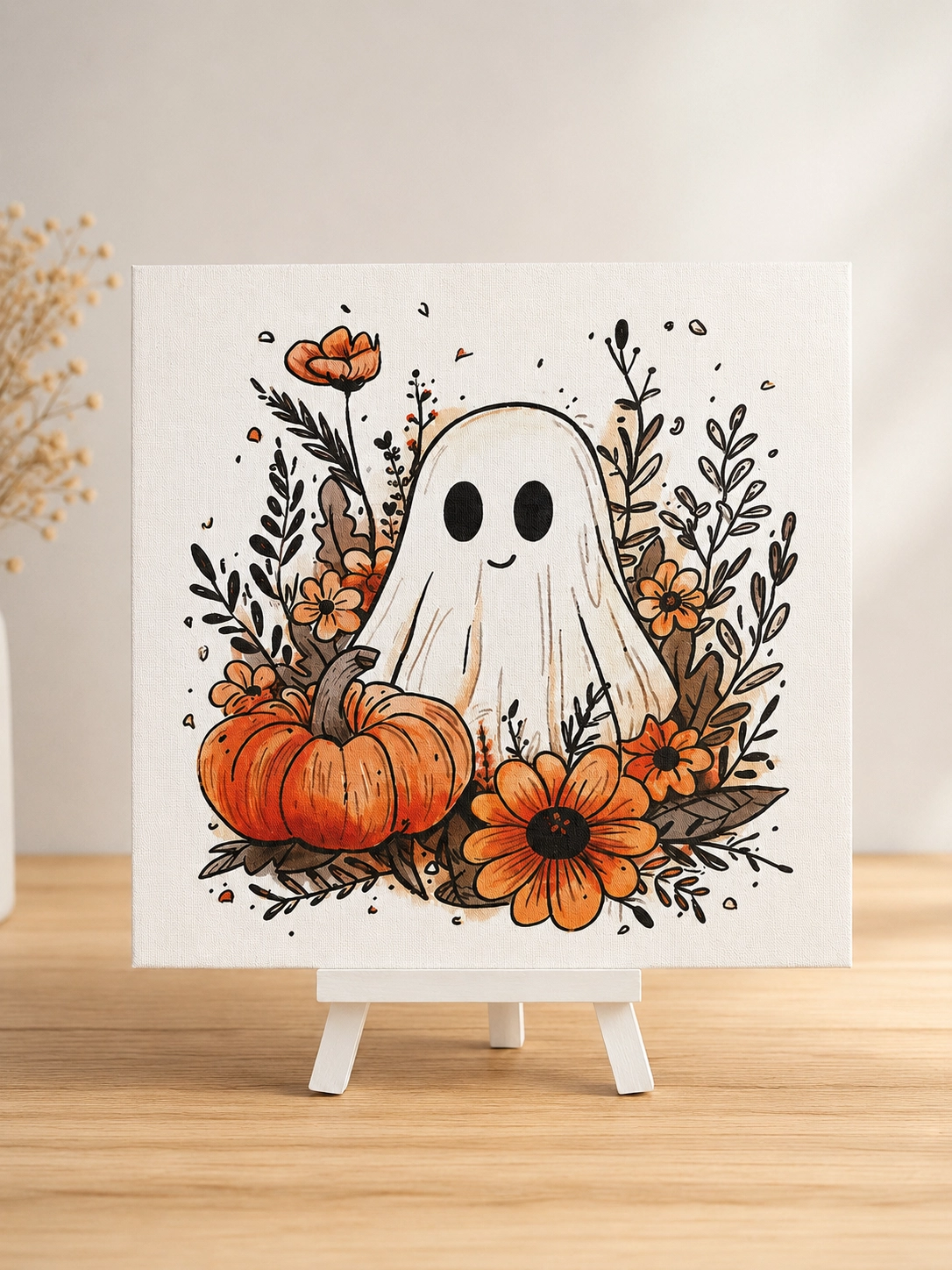 BOO CANVAS TABLO