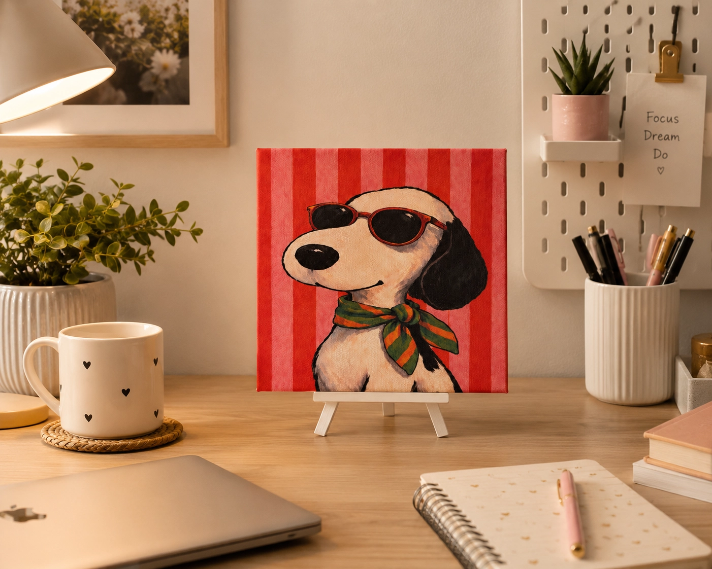 SNOOPY CANVAS TABLO