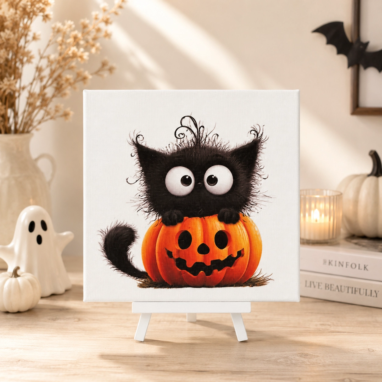 KEDİ CANVAS TABLO