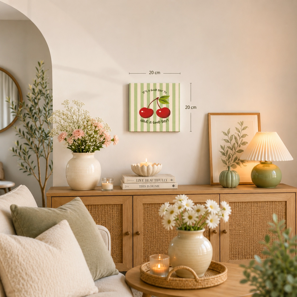 KİRAZ CANVAS TABLO