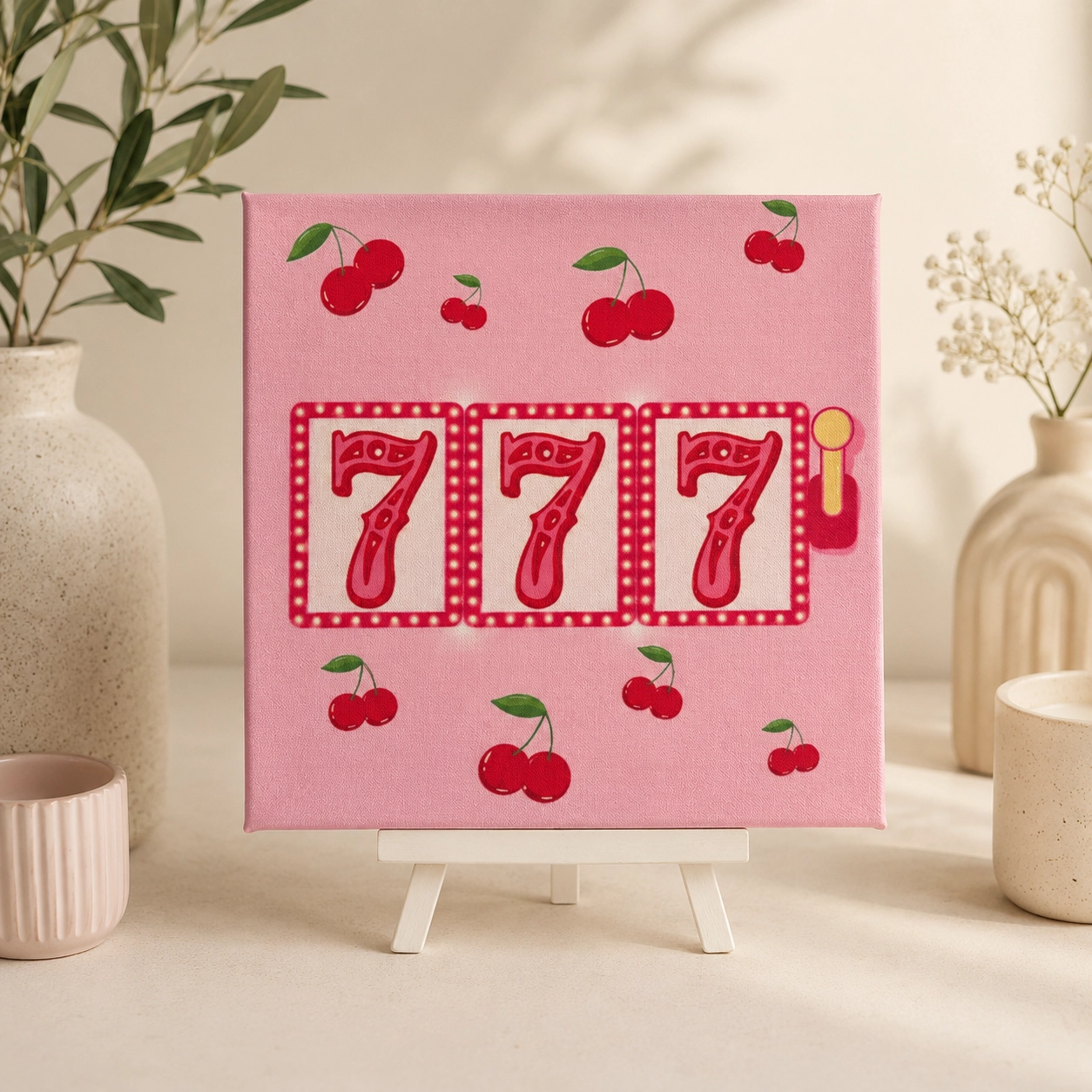 777 CANVAS TABLO