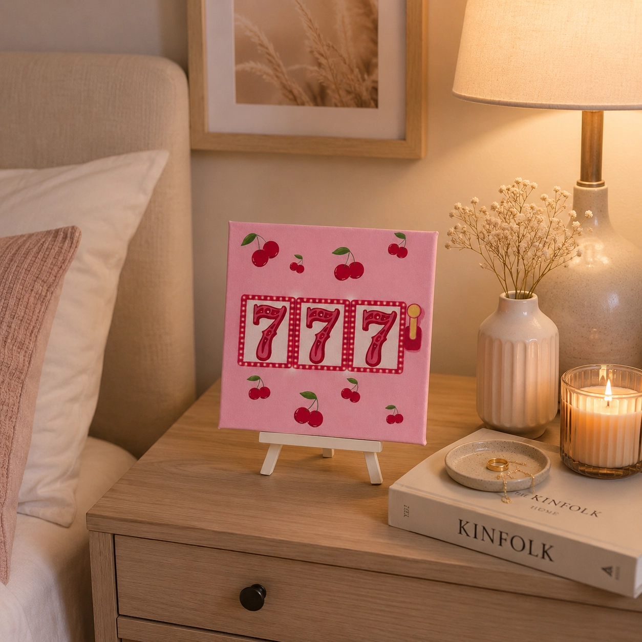777 CANVAS TABLO