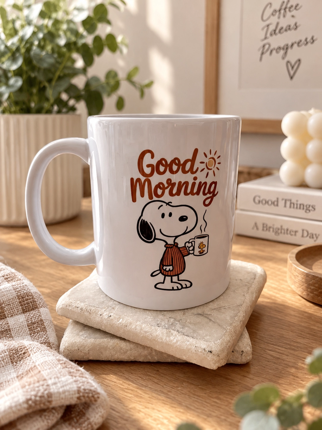 SNOOPY BASKILI KUPA BARDAK