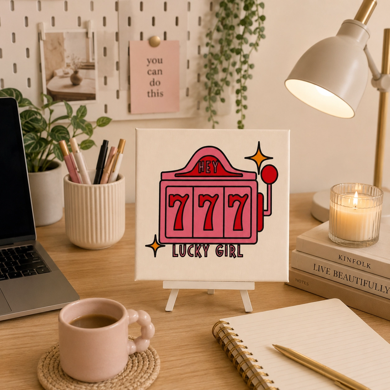 777 CANVAS TABLO