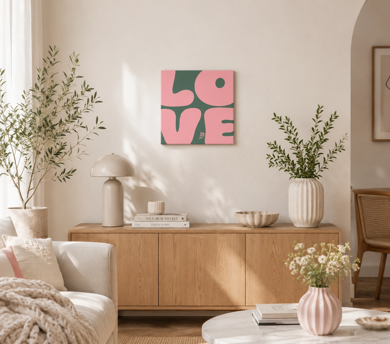 LOVE CANVAS TABLO