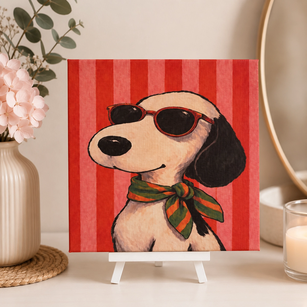 SNOOPY CANVAS TABLO