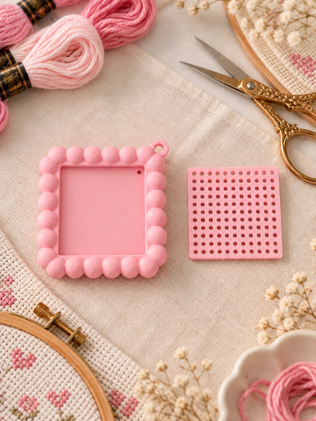 BUBBLE ANAHTARLIK - PEMBE - 2 ADET