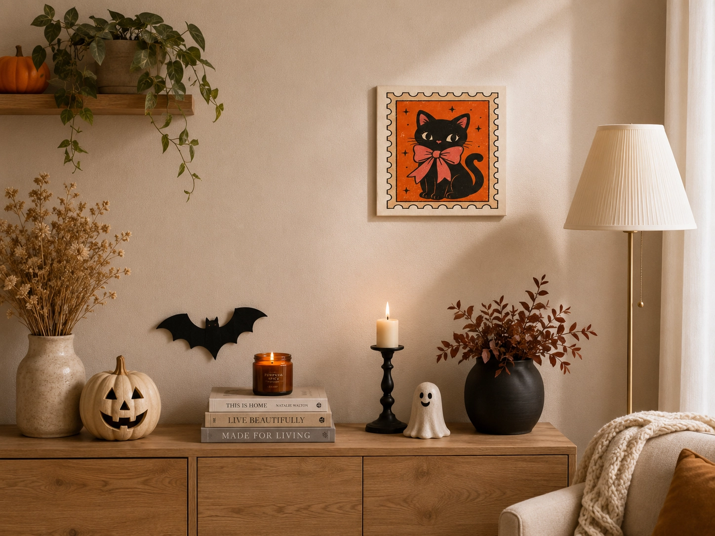 KEDİ CANVAS TABLO