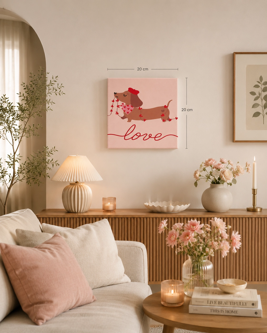 SOSİS KÖPEK CANVAS TABLO