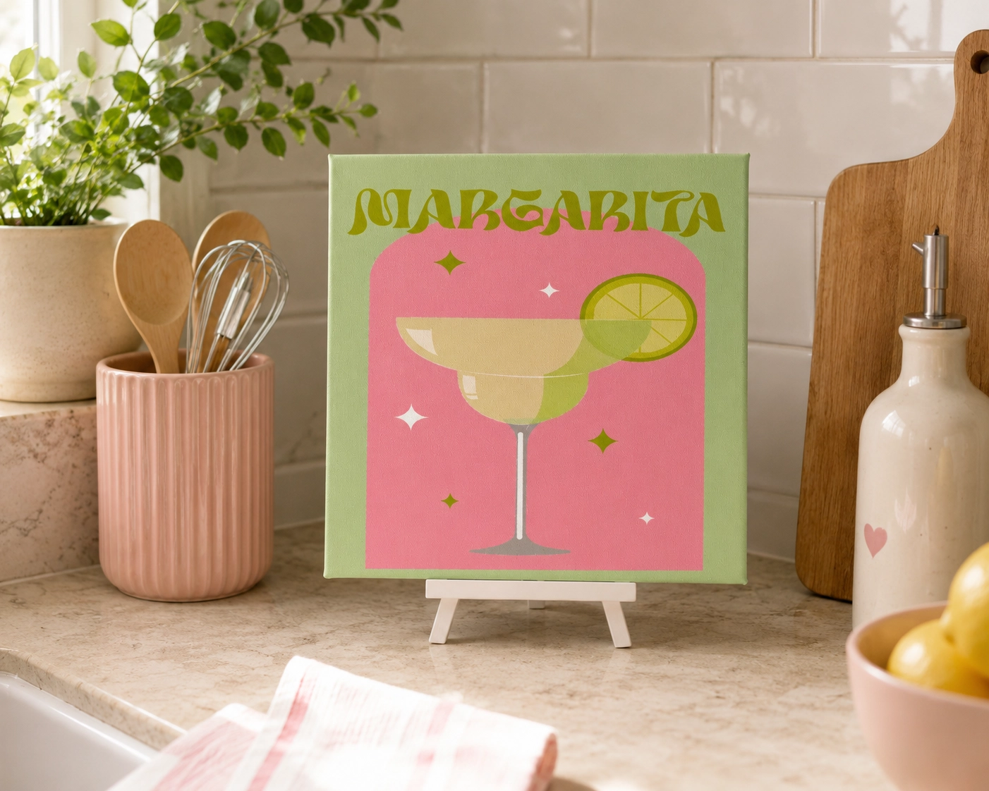 MARGARİTA CANVAS TABLO