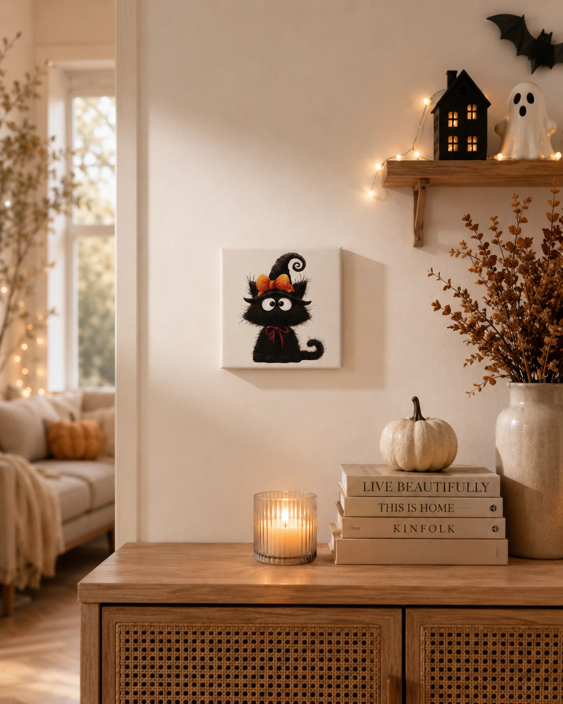 KEDİ CANVAS TABLO