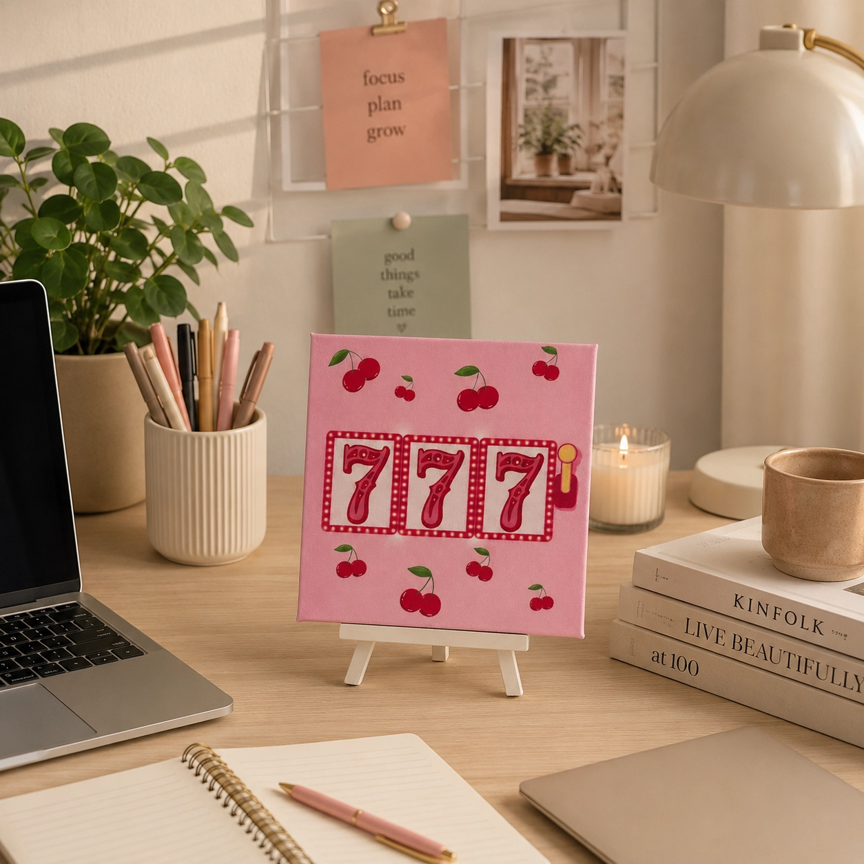 777 CANVAS TABLO