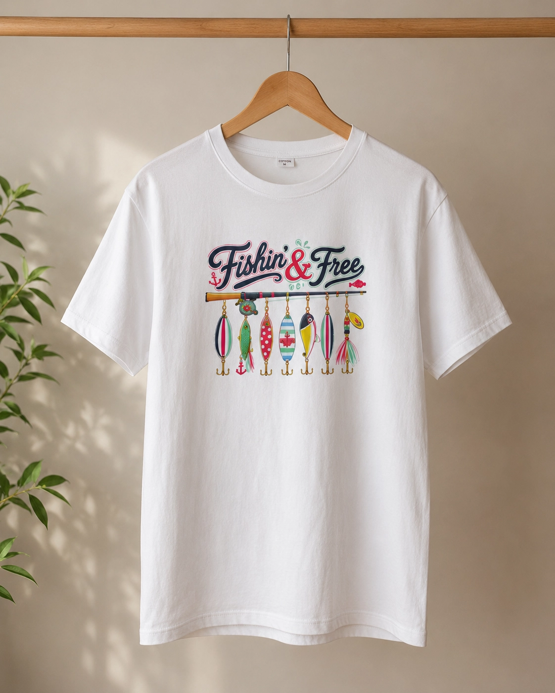 BALIKLAR BASKILI T-SHİRT