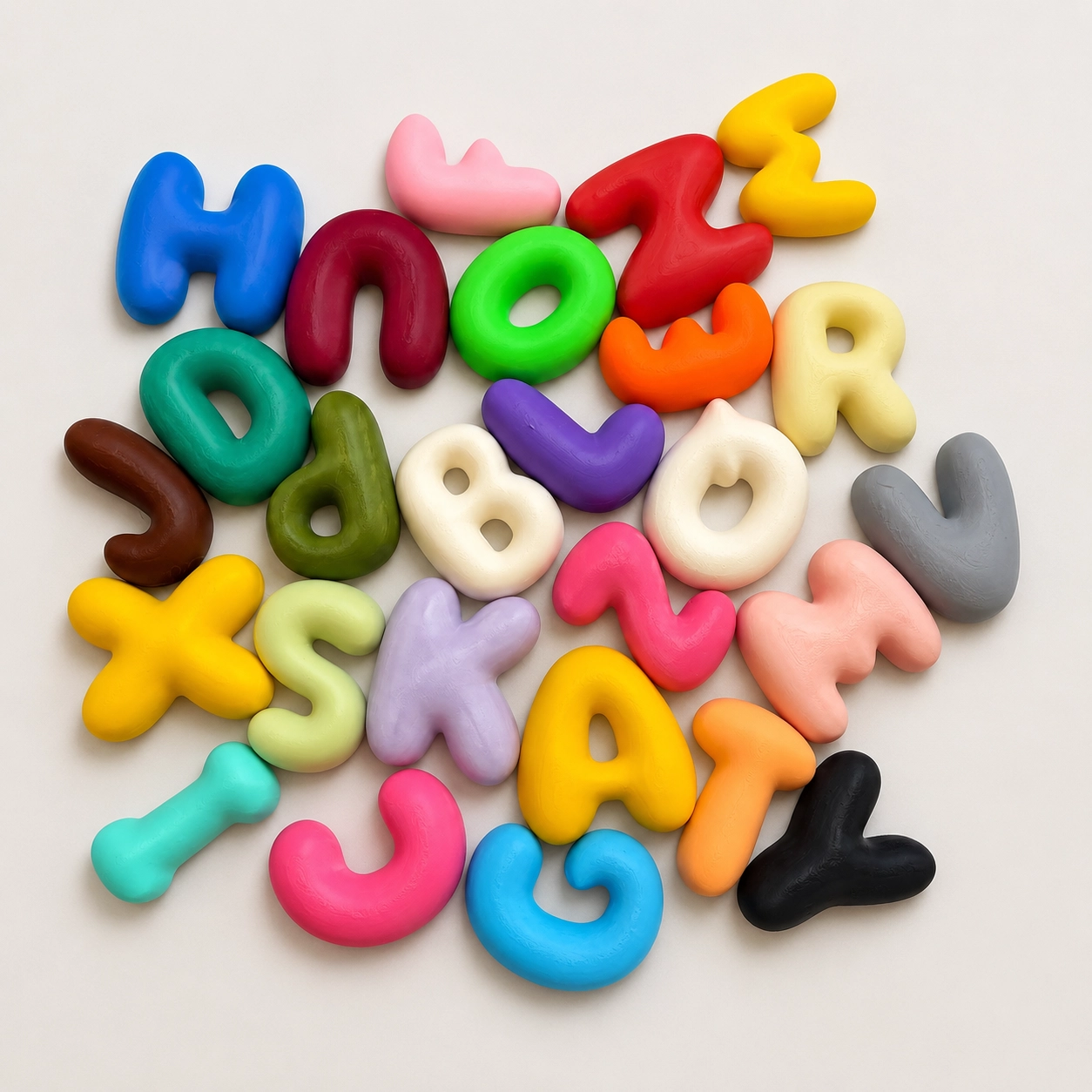 BUBBLE HARF DUVAR DEKOR - 8 CM