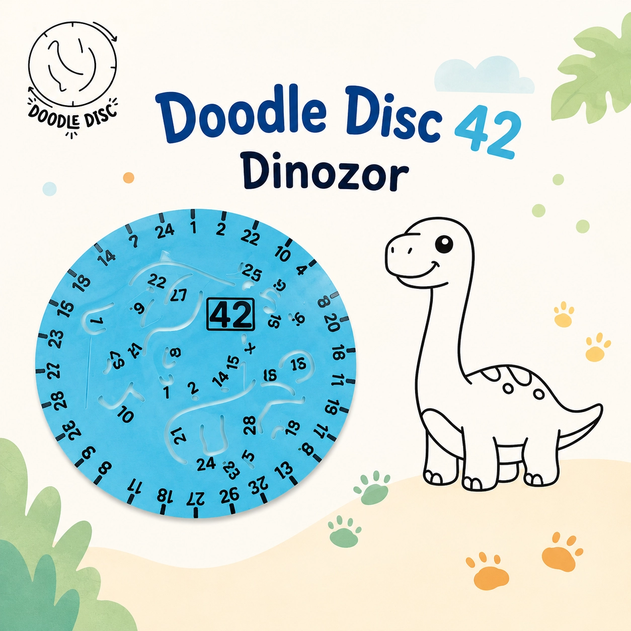 DİNAZOR DOODLE DISC