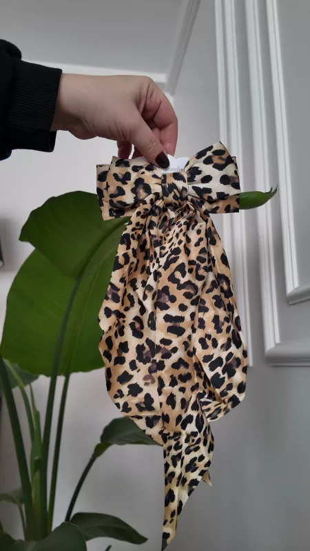 DÖKÜMLÜ SATEN LEOPAR OTOMATİK TOKA