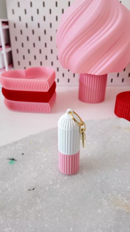 LIPS STICK KUTUSU ANAHTARLIK