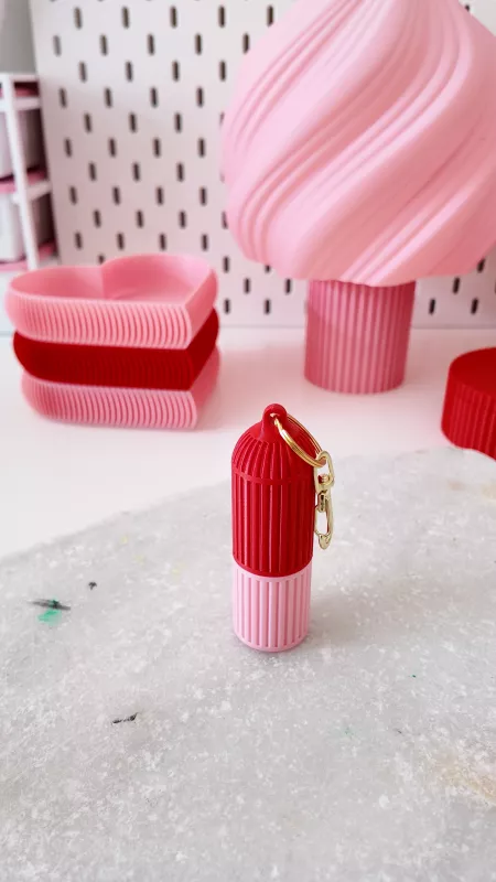 LIPS STICK KUTUSU ANAHTARLIK