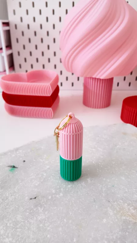 LIPS STICK KUTUSU ANAHTARLIK