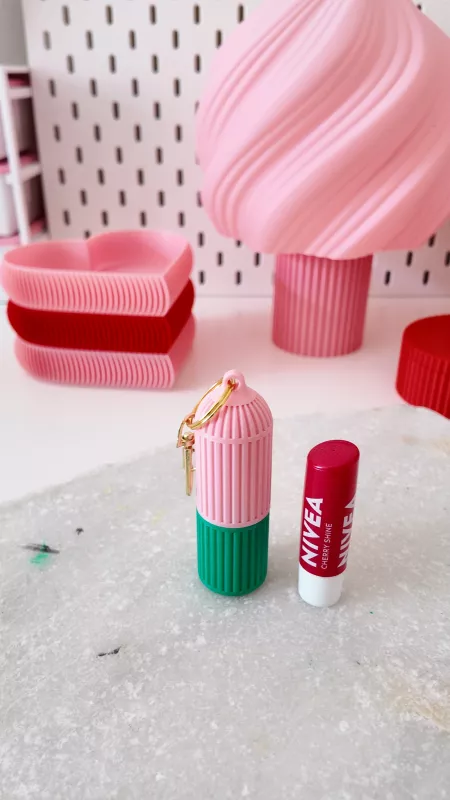 LIPS STICK KUTUSU ANAHTARLIK