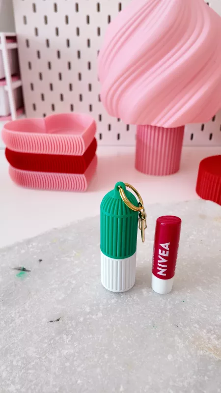 LIPS STICK KUTUSU ANAHTARLIK