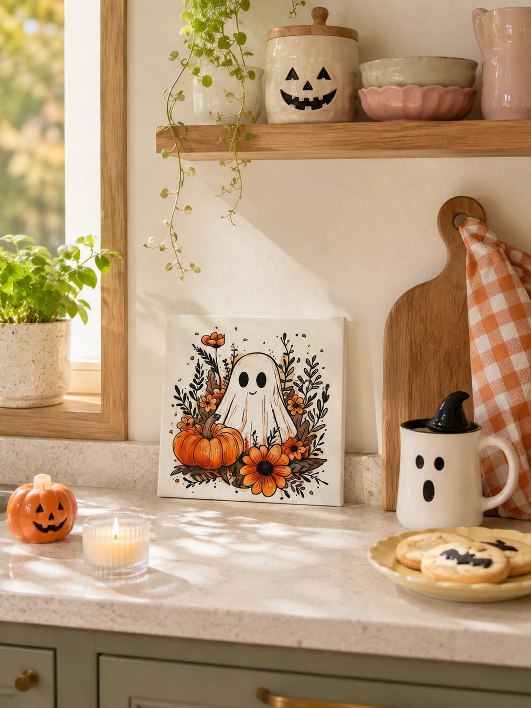 BOO CANVAS TABLO