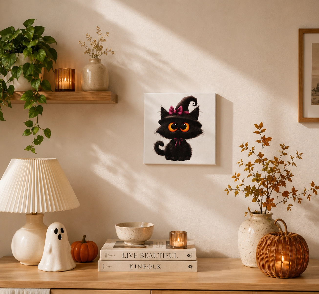 KEDİ CANVAS TABLO
