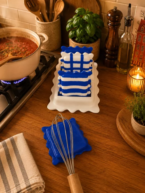 Ravioli Tasarım Kaşık Tutucu