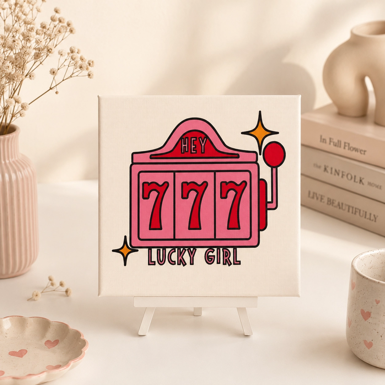 777 CANVAS TABLO