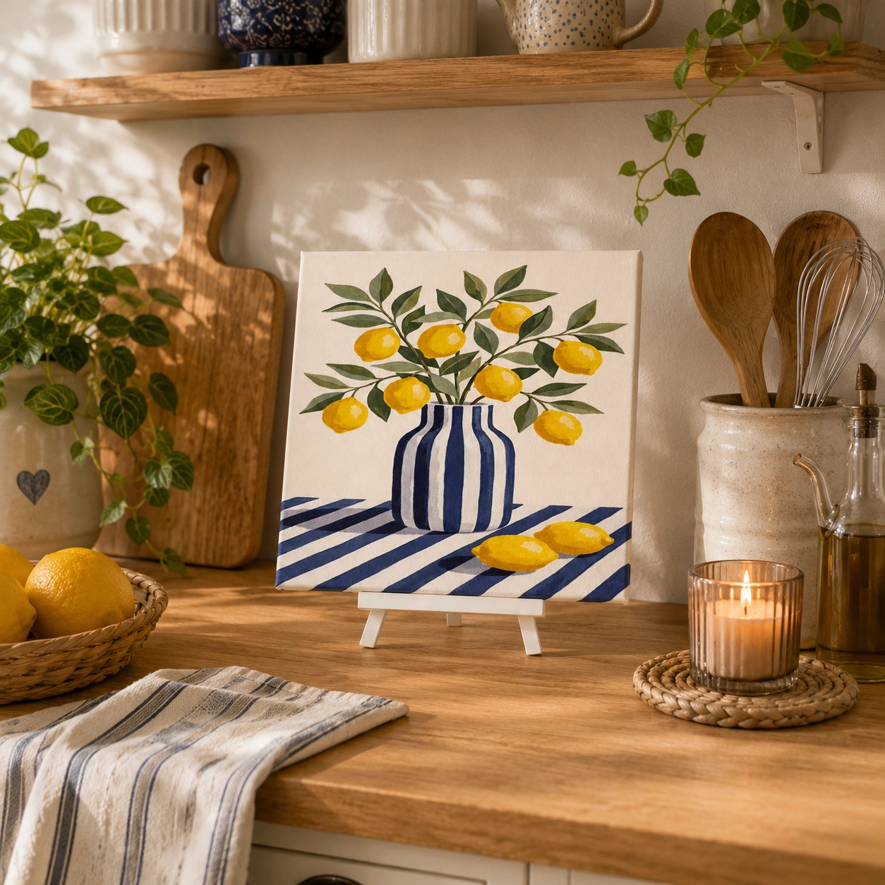 LİMON CANVAS TABLO