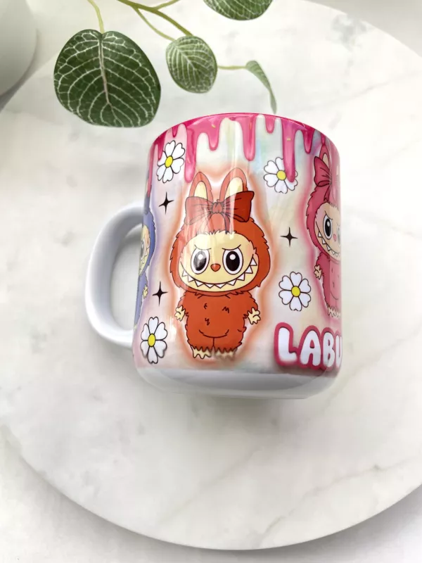 LABUBU BASKILI KUPA BARDAK