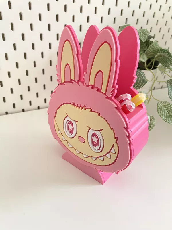 LABUBU  KALEMLİK -22 CM - ÇİFT RENK