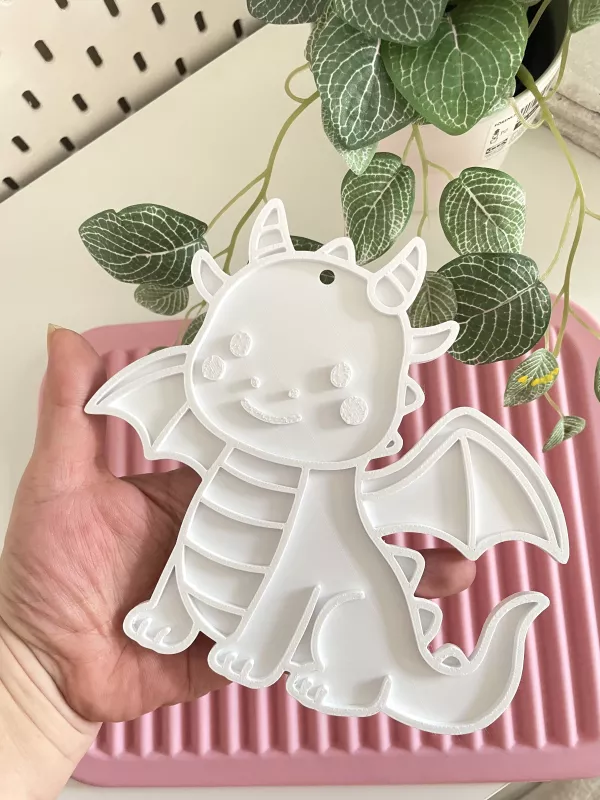 DRAGON ÇOCUK BOYAMA PLAKASI 