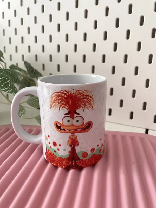 ANKSİYETE BASKILI KUPA BARDAK