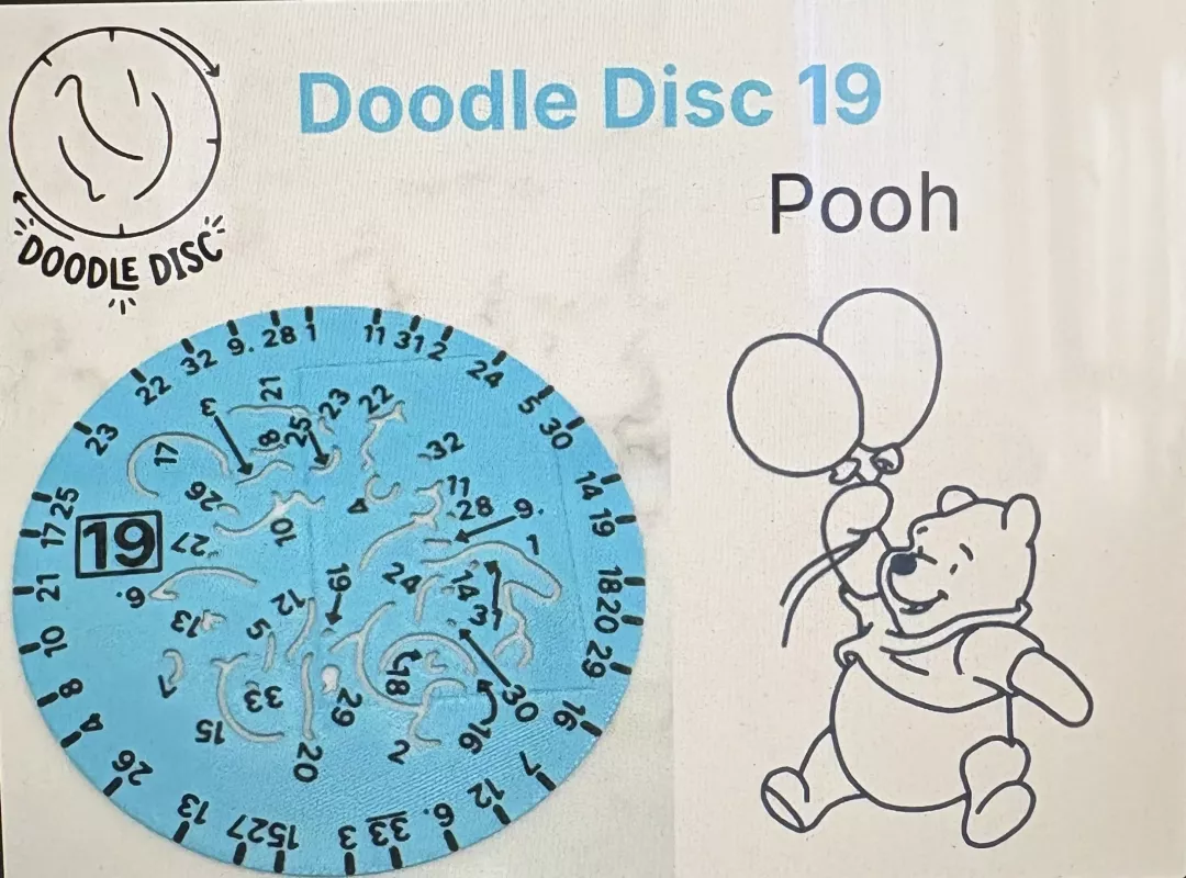 POOH DOODLE DISC