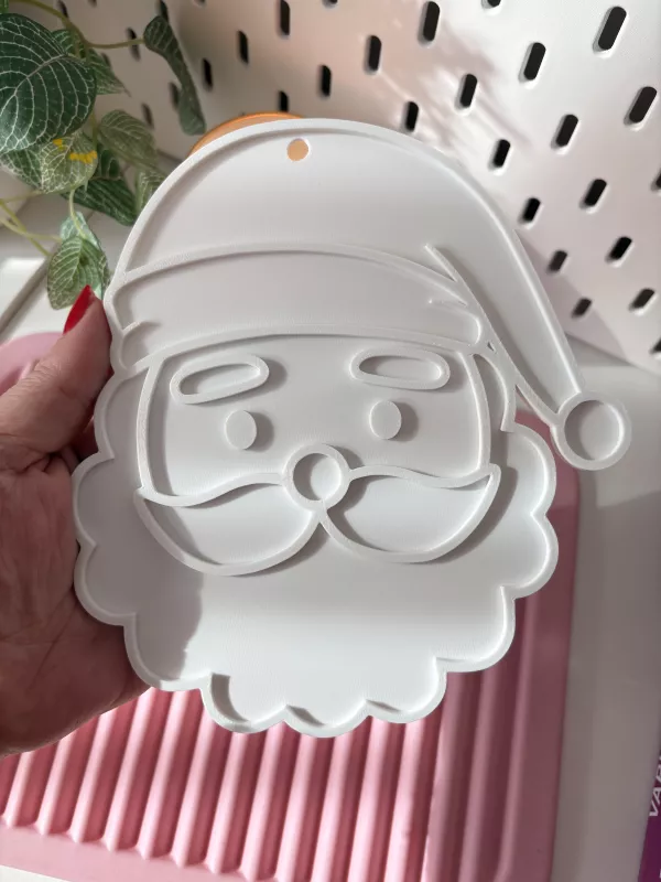 NOEL BABA ÇOCUK BOYAMA PLAKASI 