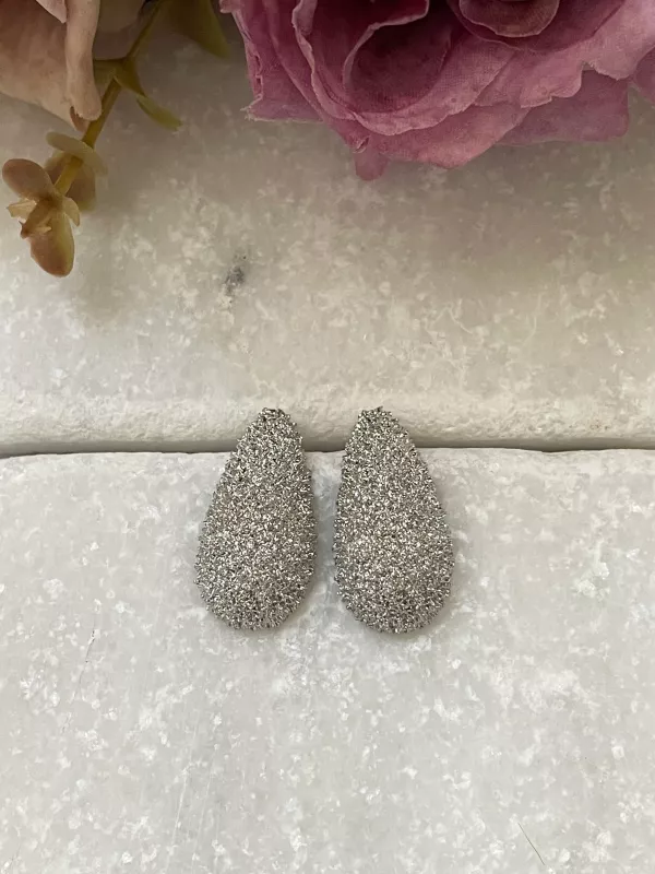 SİMLİ DAMLA MODEL ÇELİK KÜPE