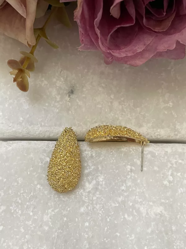 SİMLİ DAMLA MODEL ÇELİK KÜPE