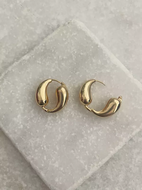 2 Lİ DAMLA MODEL ÇELİK KÜPE