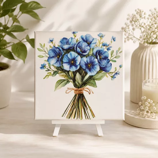 ÇİÇEKLER CANVAS TABLO