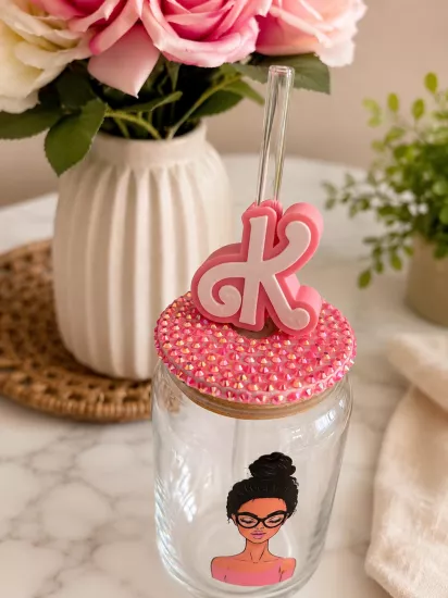 Bubble Harf Bardak Süsü