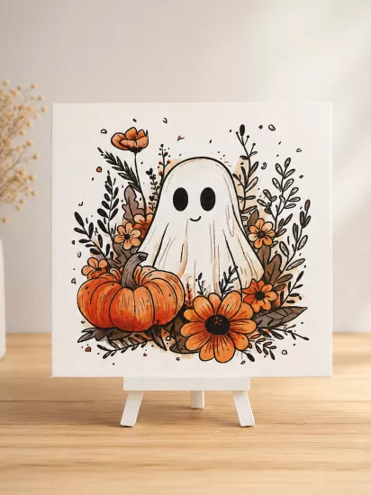 BOO CANVAS TABLO