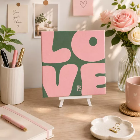 LOVE CANVAS TABLO