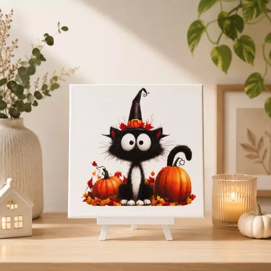 KEDİ CANVAS TABLO
