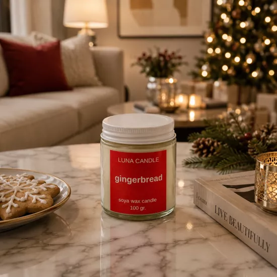 GINGERBREAD SOYA WAX CANDLE - 100 GR
