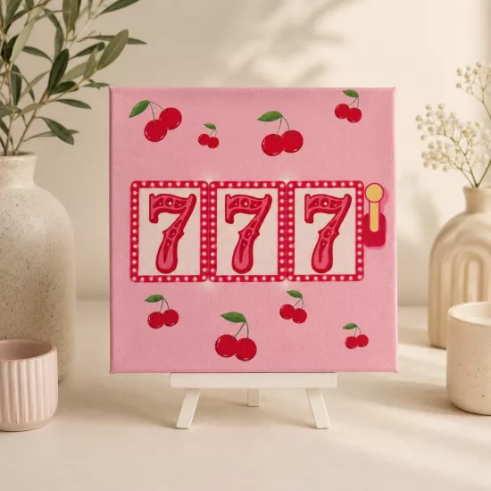 777 CANVAS TABLO